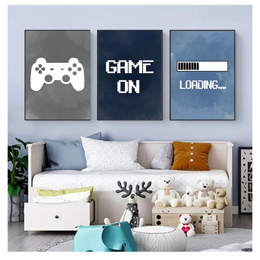 Baby Nursery Toy - Nursery Boys Wall Decor , Gaming