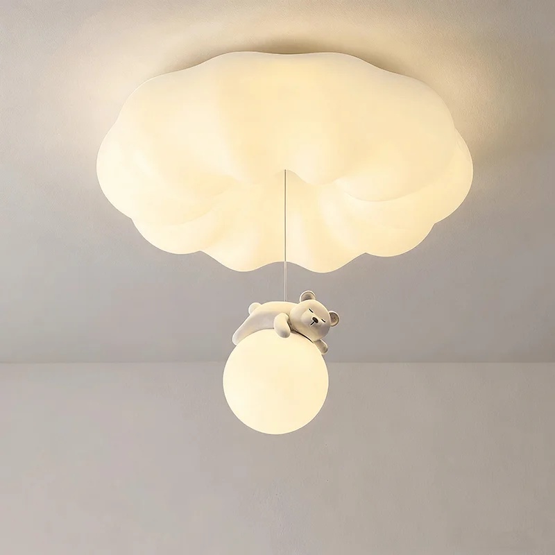 Baby Nursery Ceiling Light - Cute Cloud Ceiling Light LED Flush