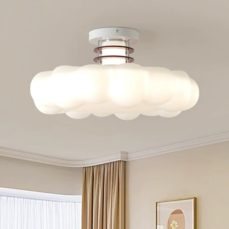 Baby Nursery Ceiling Light - Cream Style Cloud Bedroom Ceiling Lights