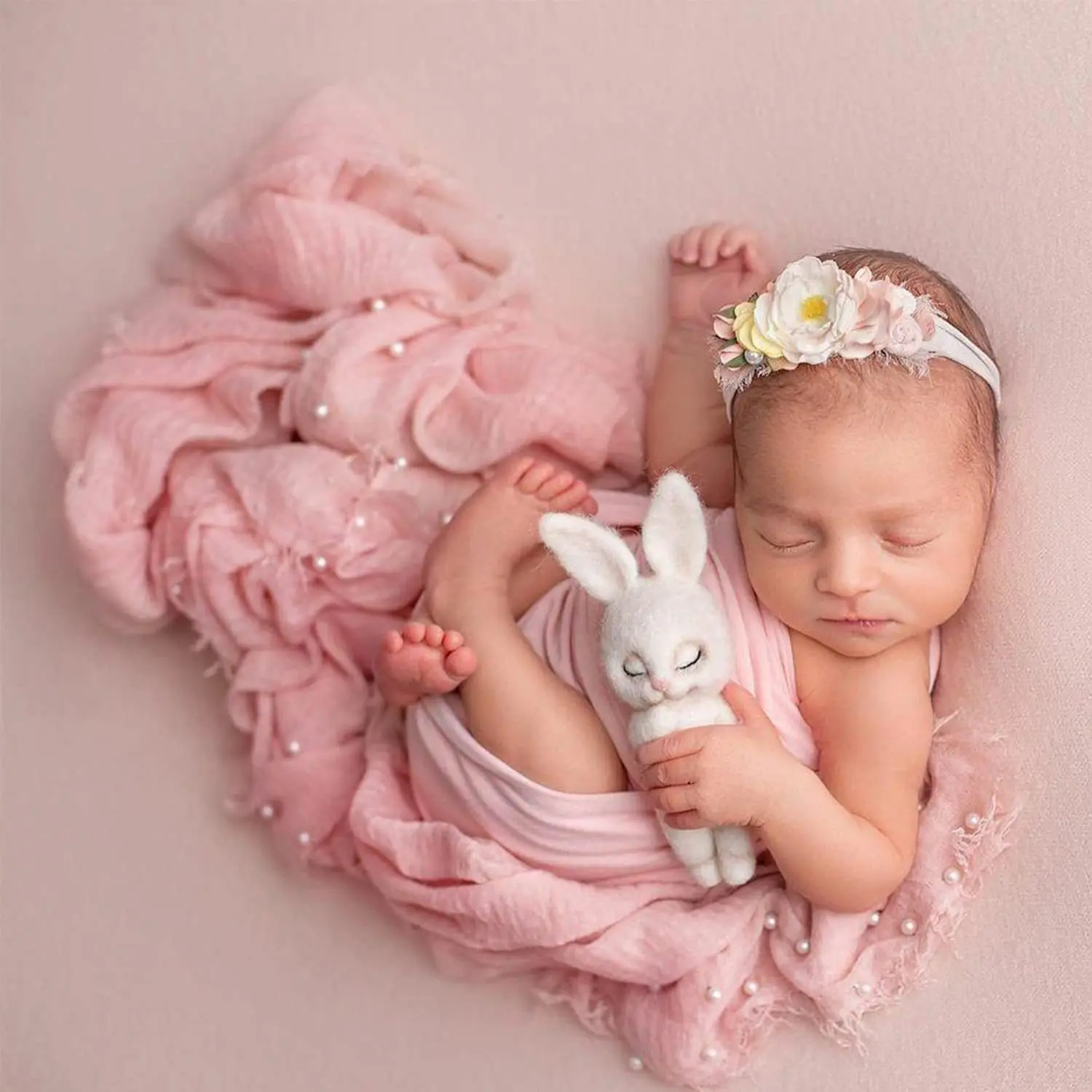 Baby Wrap Stretchy - 90x170cm Photo Shoot Prop Soft Stretchy