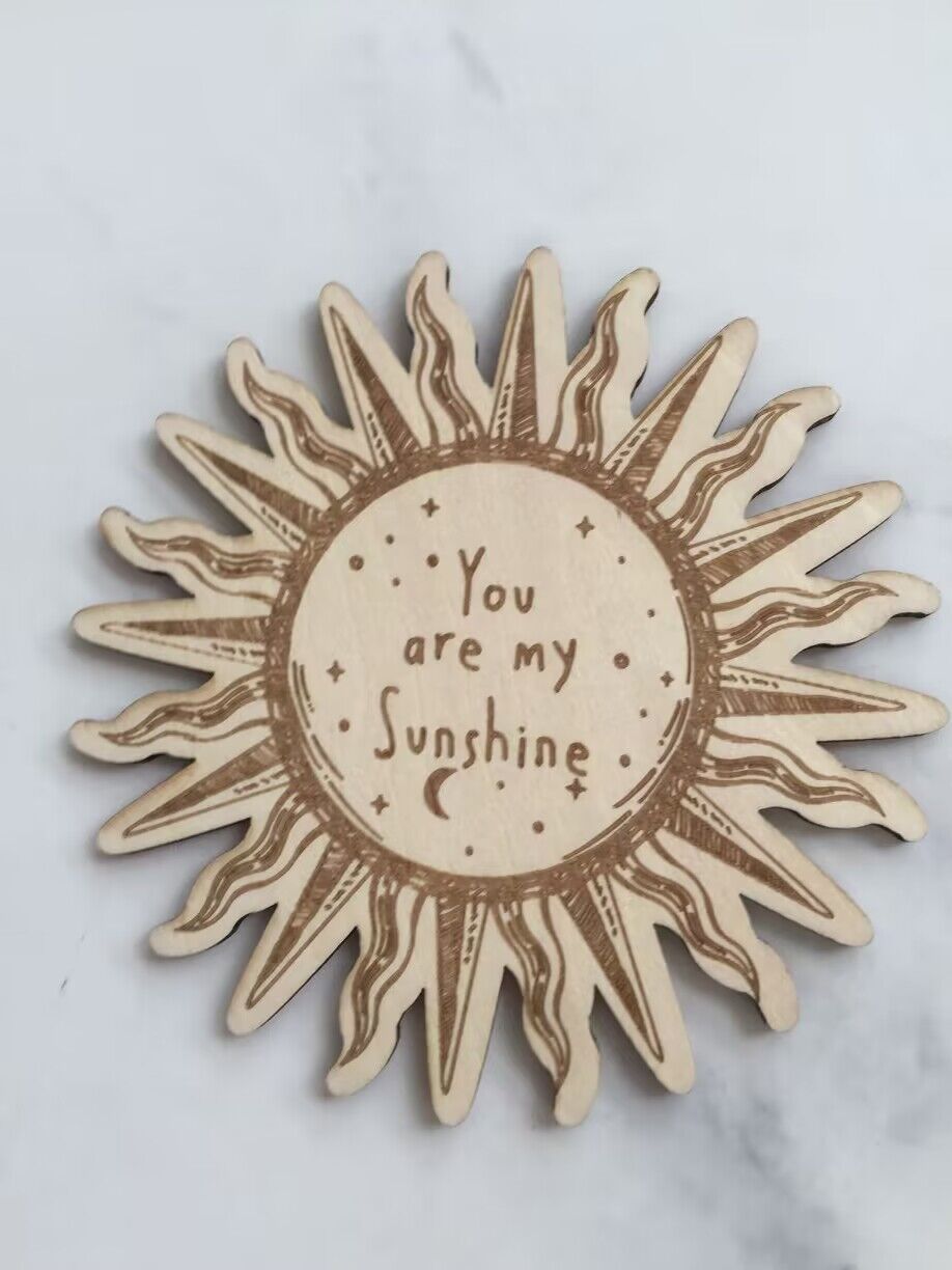 Baby Nursery You Are My Sunshine - 1pcs YOU ARE MY SUNSHINE WOODEN