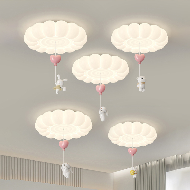 Baby Nursery Ceiling Light - Children's Room Cream Style Ceiling Lights