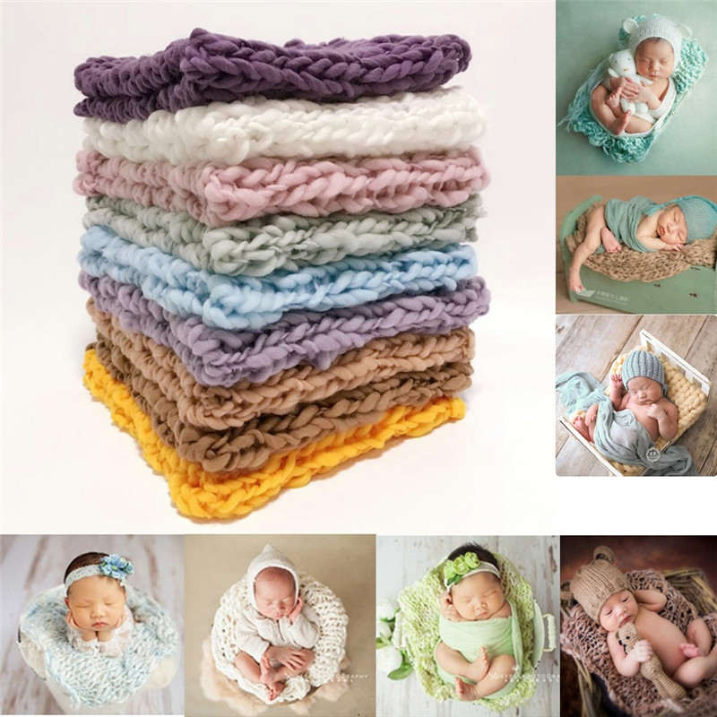 Baby Wrap Stretchy - Newborn Photography Props Fine Grid Elastic