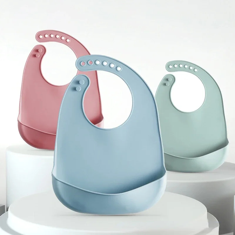 1-3pcs Baby Bib Adjustable Wat - Baby Nursery Things review and price
