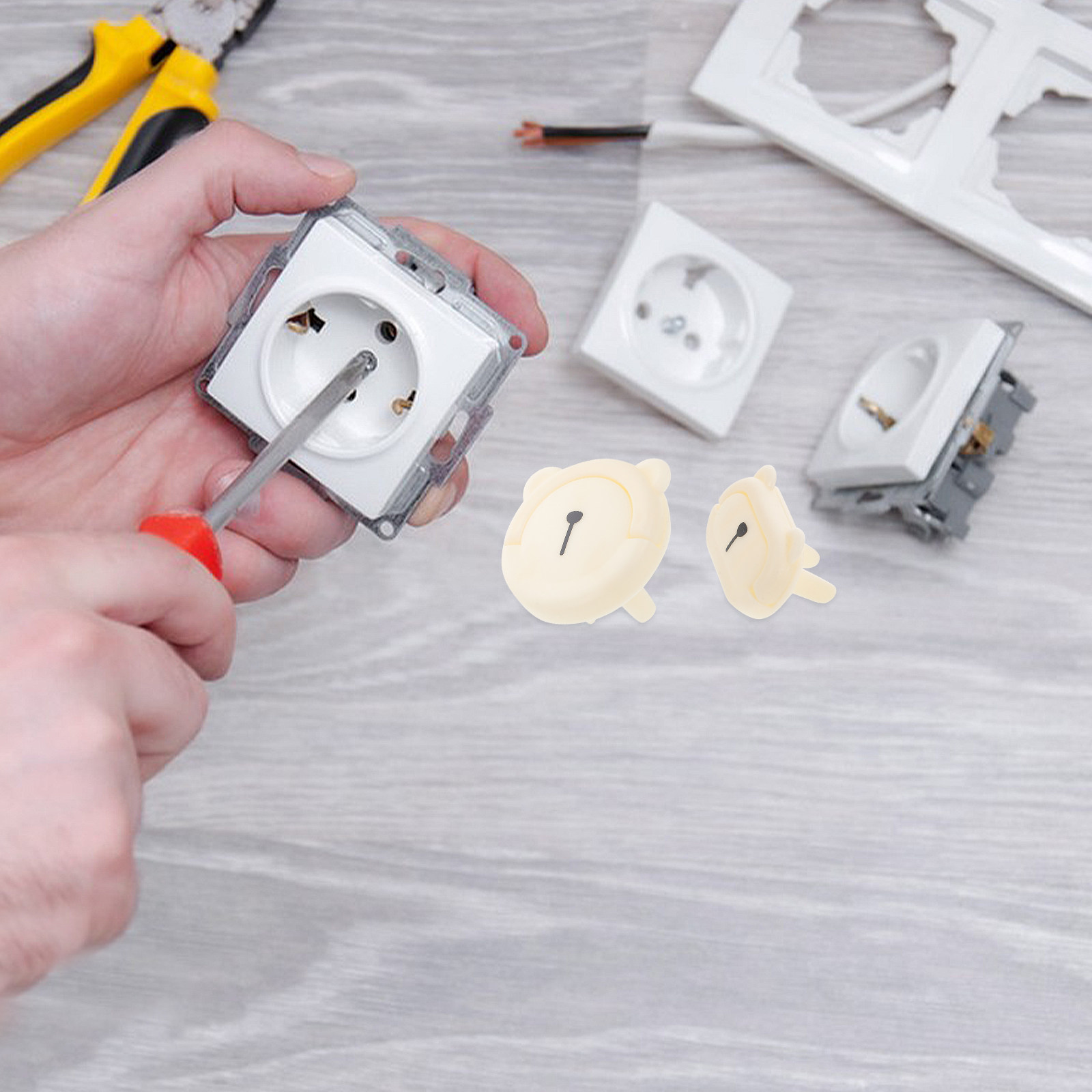 10Pcs Safety Outlet Covers Bab - Outlet Cover Childproof review and price