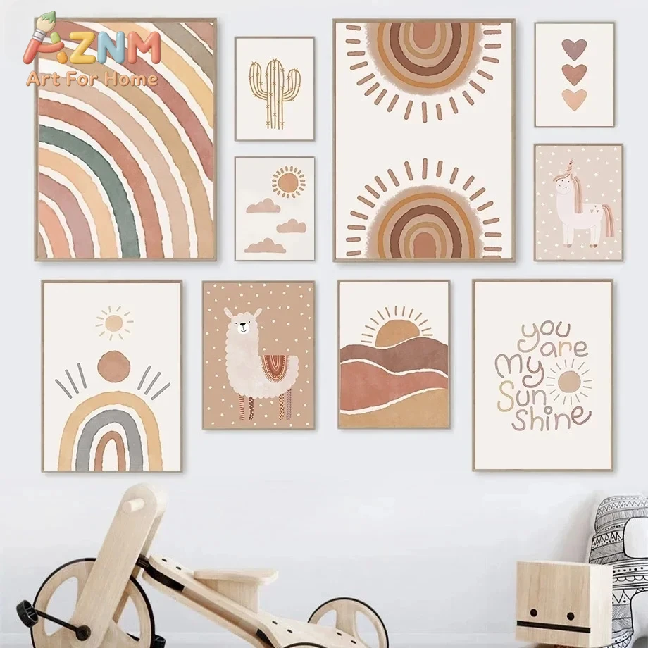 AZNM Boho Neutral Baby Nursery - Baby Nursery You Are My Sunshine review and price