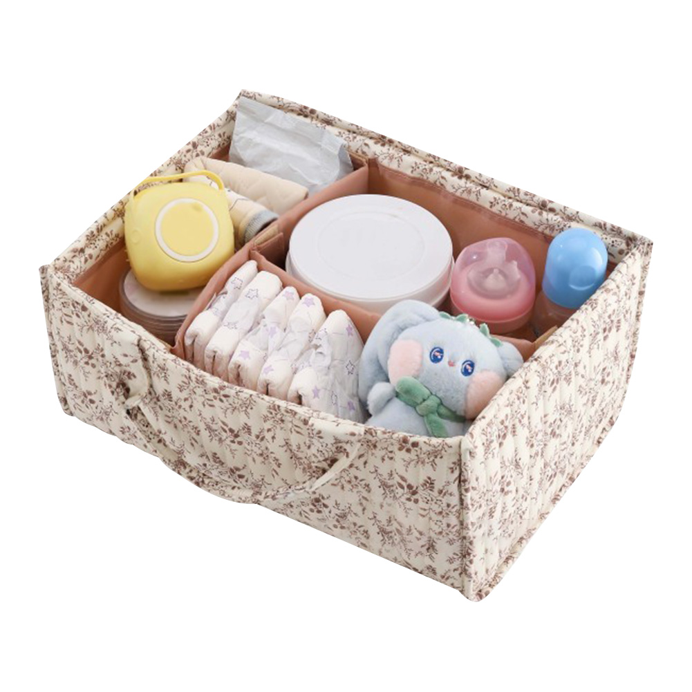 Floral Nursery Storage Basket  - Baby Nursery Essentials review and price
