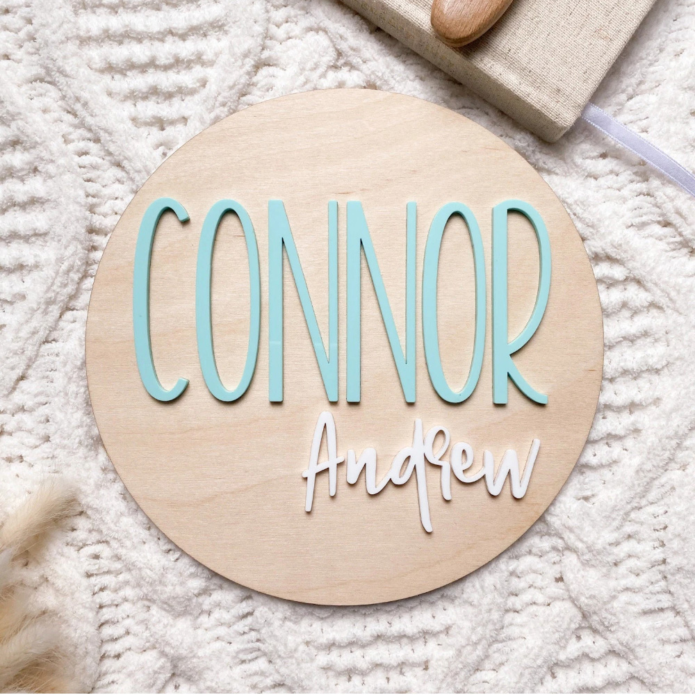 Personalised Birth Announcemen - Baby Nursery Toy review and price