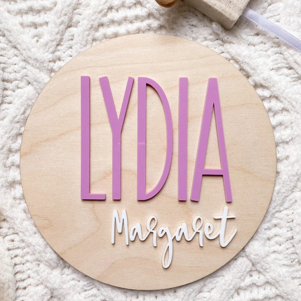 Personalised Birth Announcemen - Baby Nursery Toy review and price