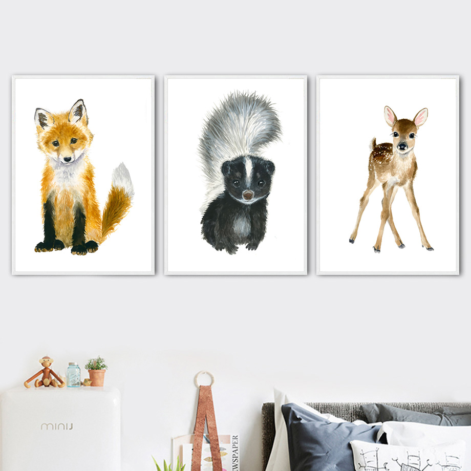 Elephant Fox Zebra Giraffe Leo - Baby Zebra Nursery review and price