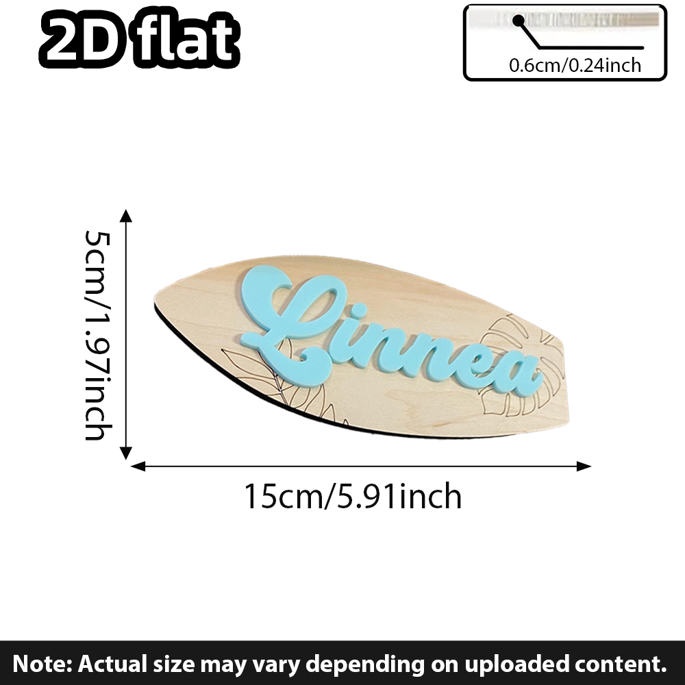 Surfboard Baby Name Signboard  - Baby Nursery Toy review and price