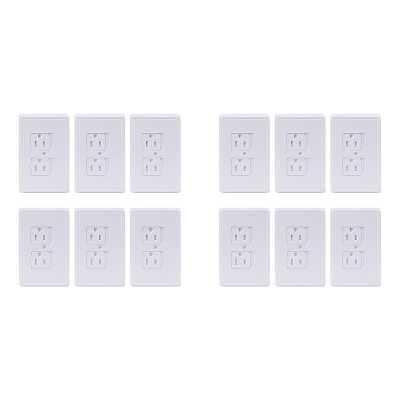 Y42A-12-Pack Safety Self-Closi - Outlet Cover Childproof review and price