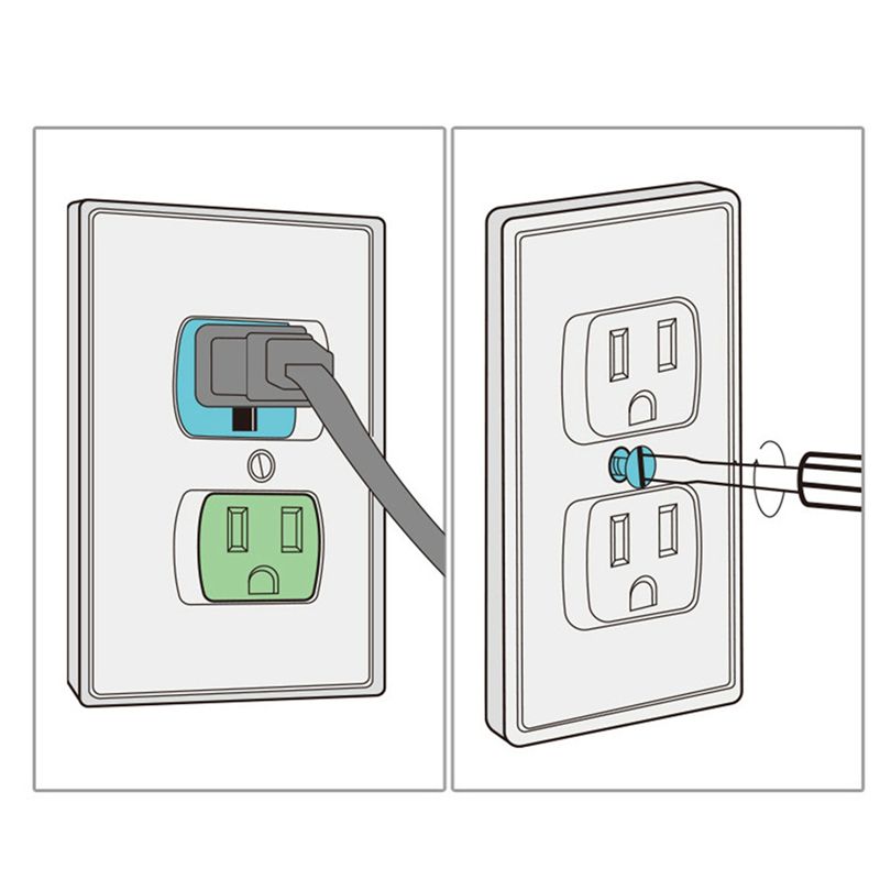 Y42A-12-Pack Safety Self-Closi - Outlet Cover Childproof review and price