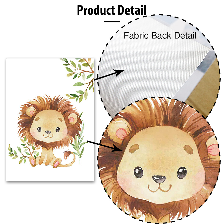 Lion Elephant Giraffe Monkey Z - Baby Zebra Nursery review and price