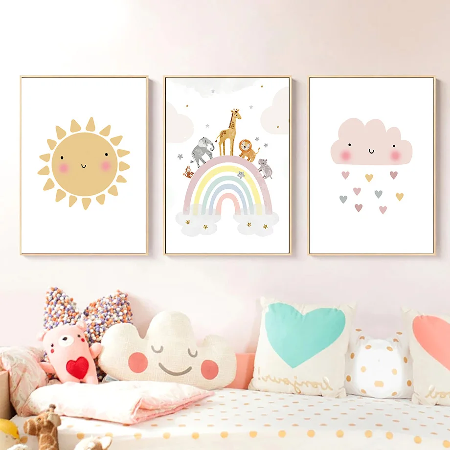 Giraffe Elephant Hot Balloon S - Baby Nursery Things review and price