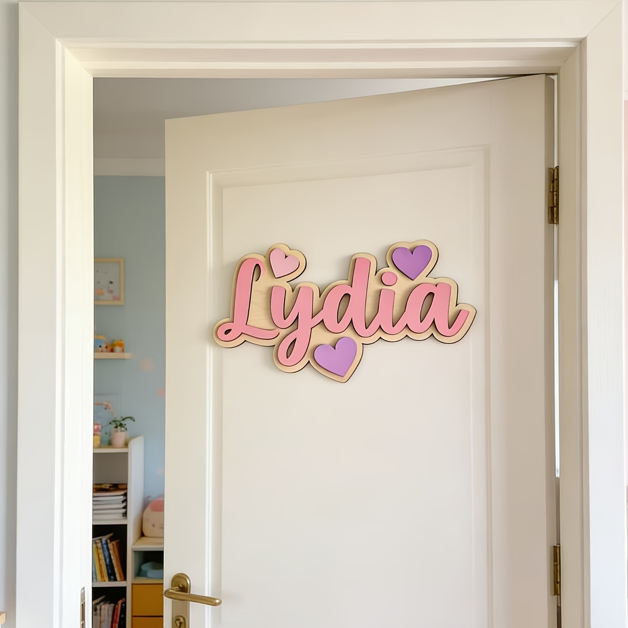 Personalized Gradient Heart Na - Baby Nursery Toy review and price