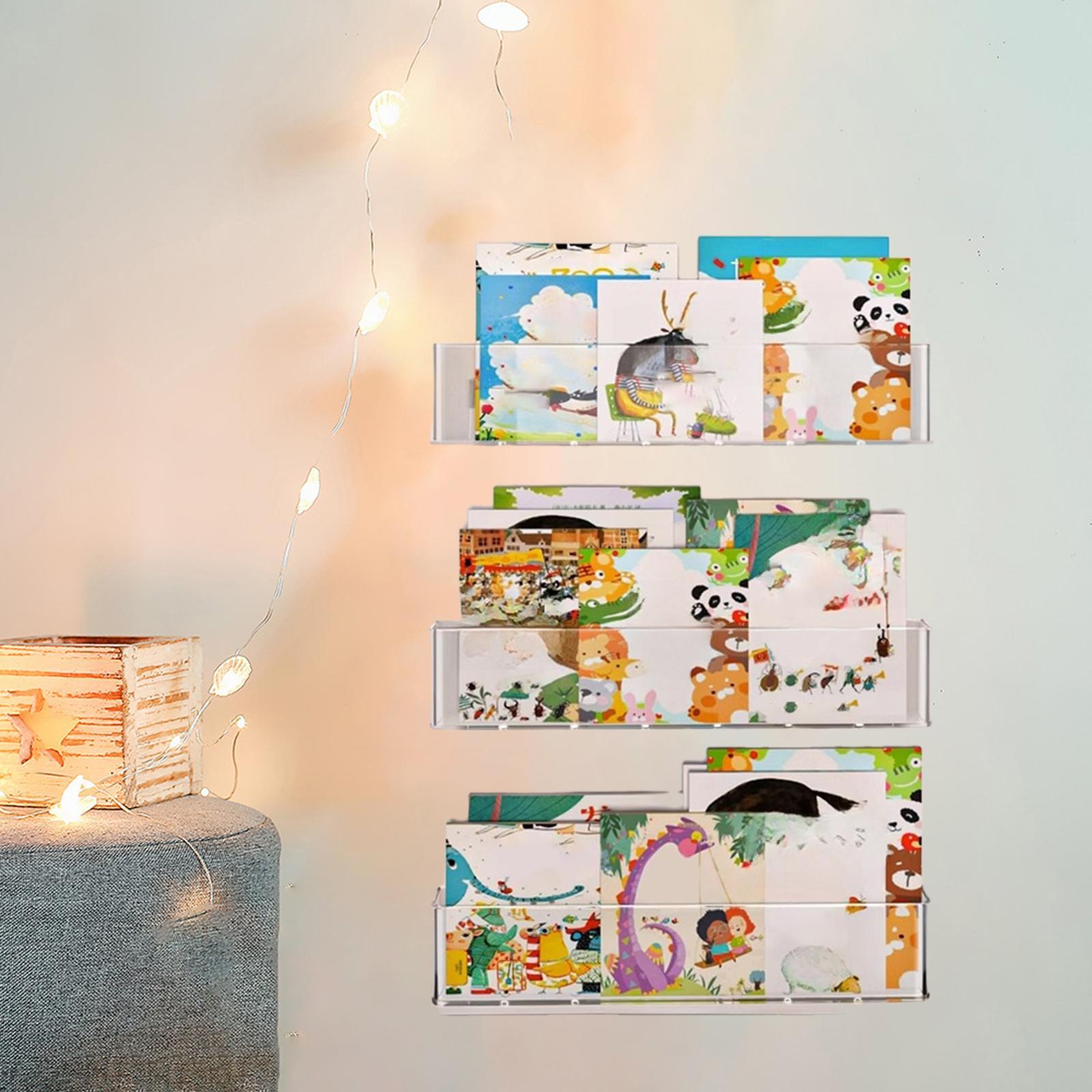 3x Floating Book Shelves Class - Baby Nursery Floating Shelves review and price