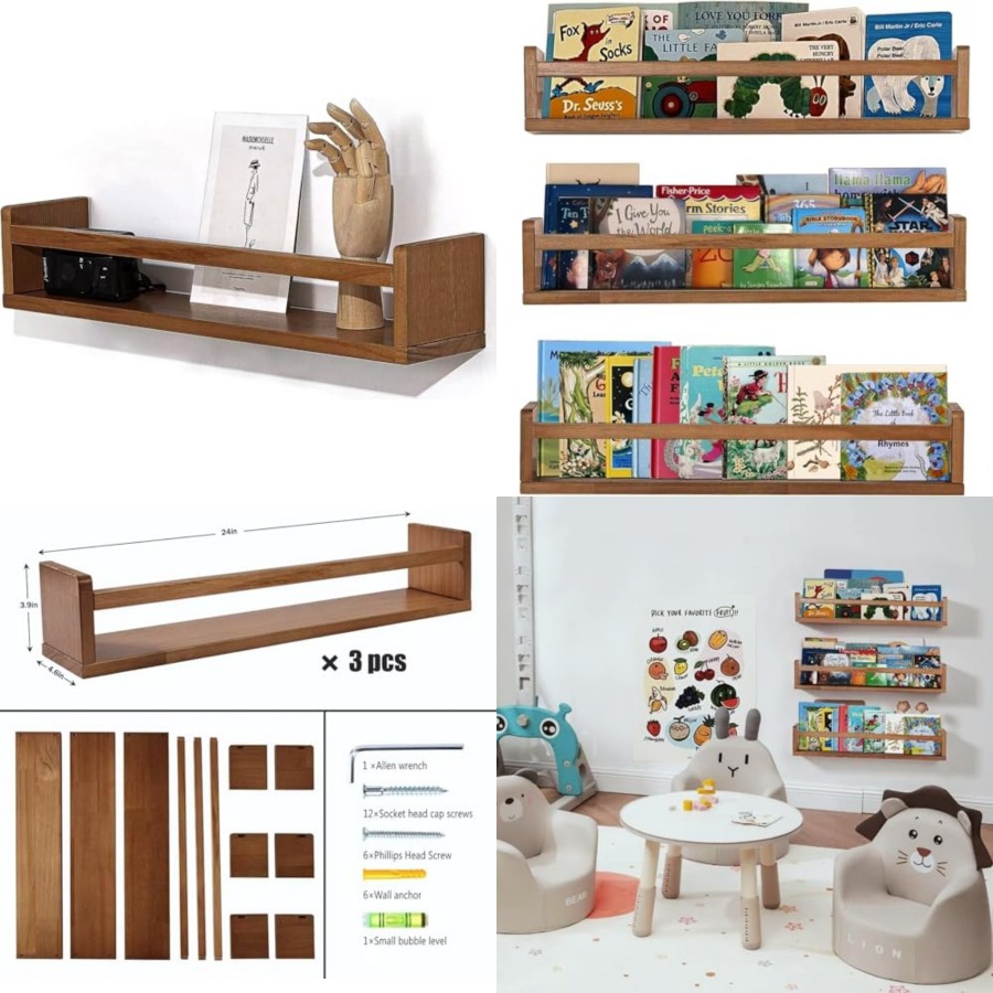 Nursery Shelves Floating Book  - Baby Nursery Floating Shelves review and price