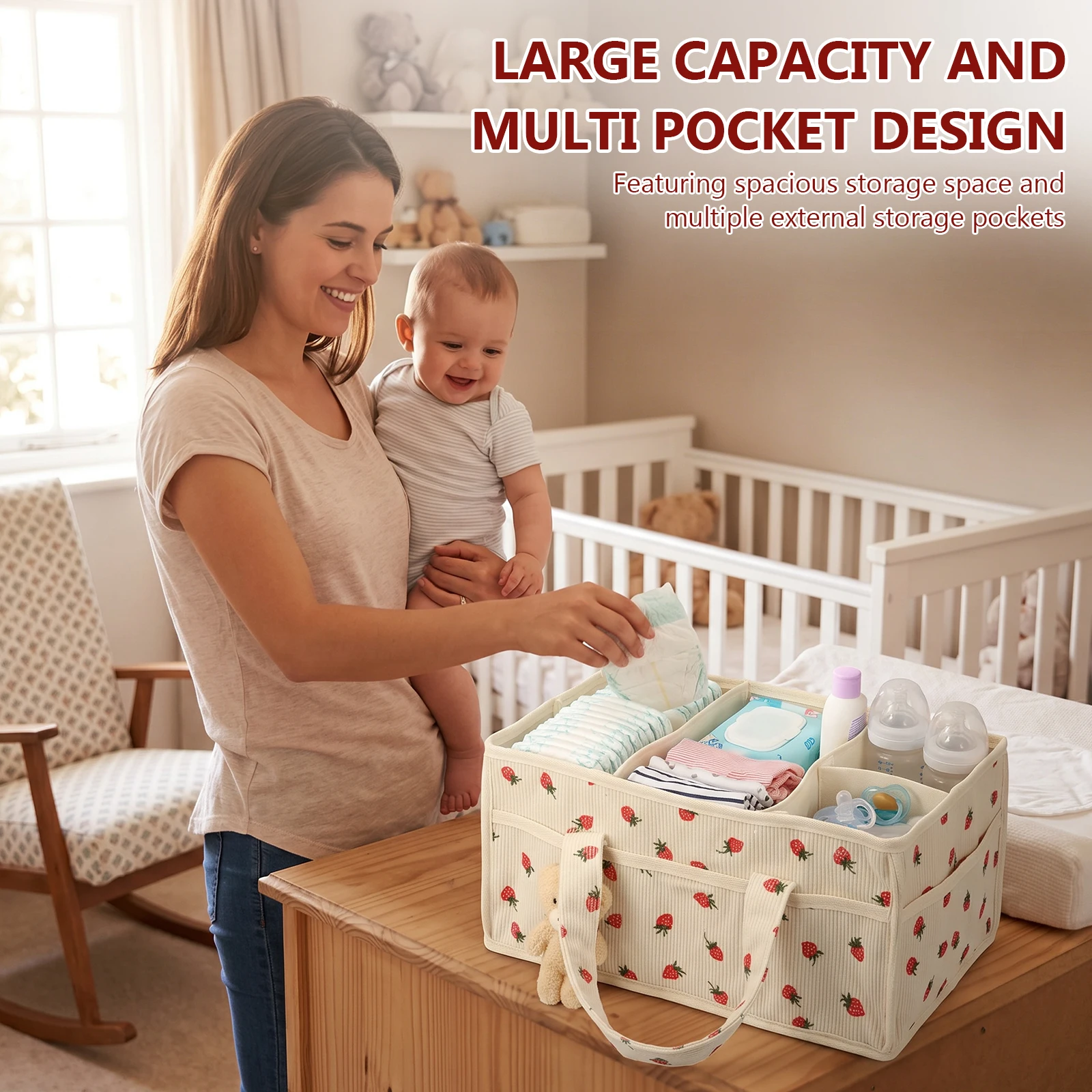 Baby Nappy Wipe Basket Organiz - Baby Nursery Organization Ideas review and price