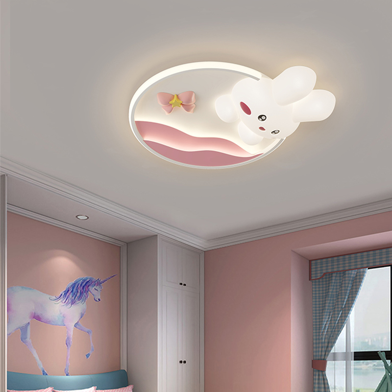 New 3D Rabbit Ceiling Lamp Car - Baby Nursery Ceiling Light review and price