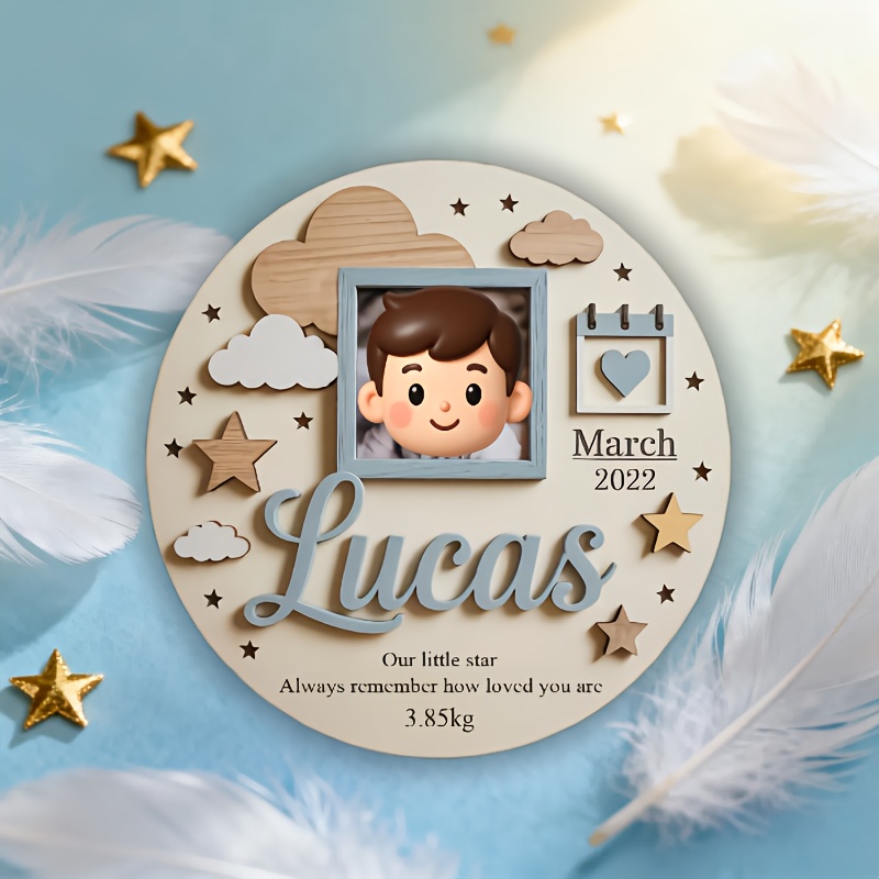 Personalized Baby Photo Frame, - Baby Nursery Toy review and price