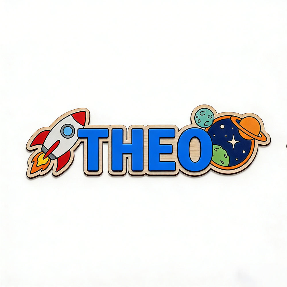 Personalized Space Rocket Name - Baby Nursery Things review and price