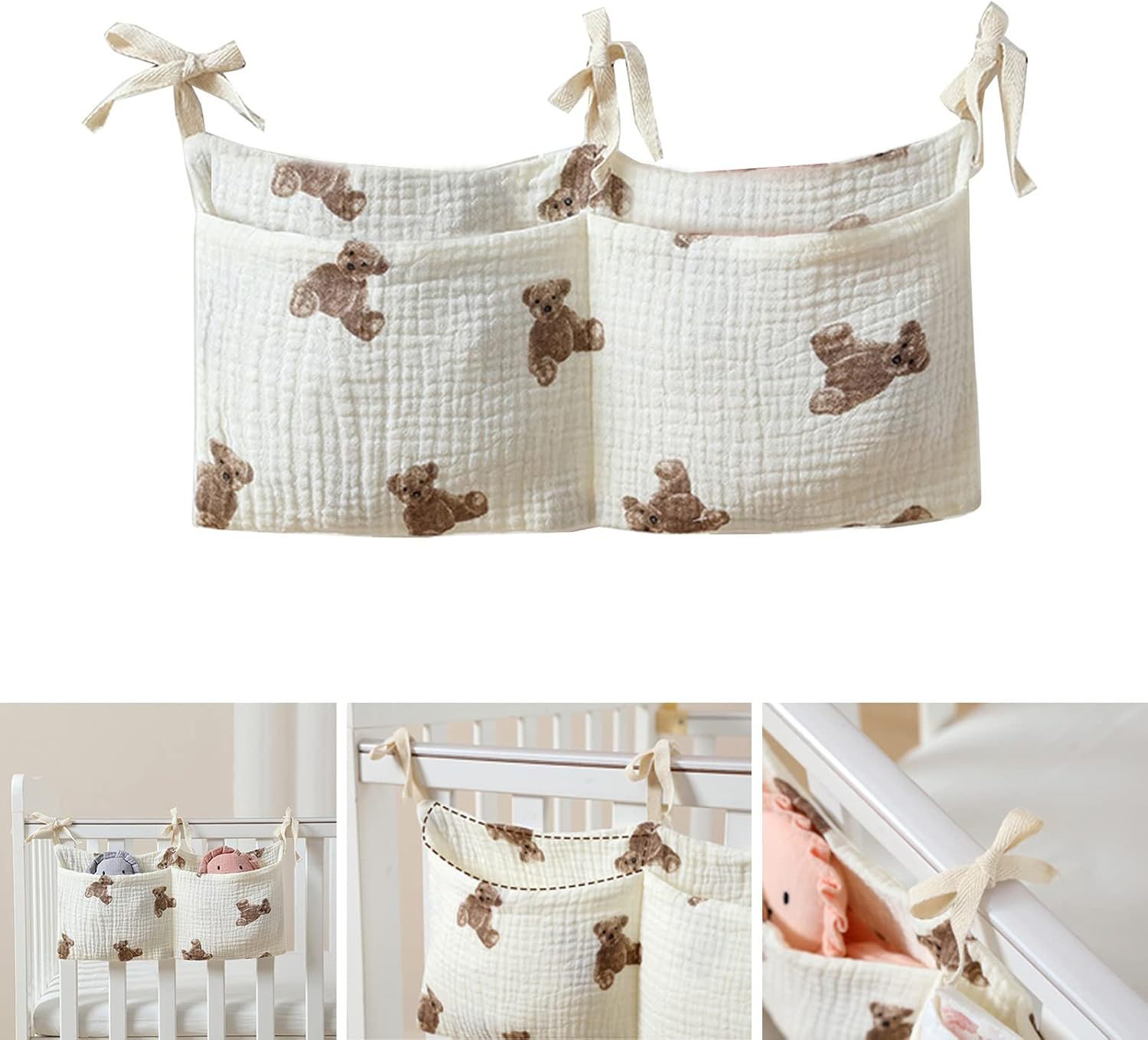 Baby Crib Organizer Cot Caddy  - Baby Nursery Organization Ideas review and price