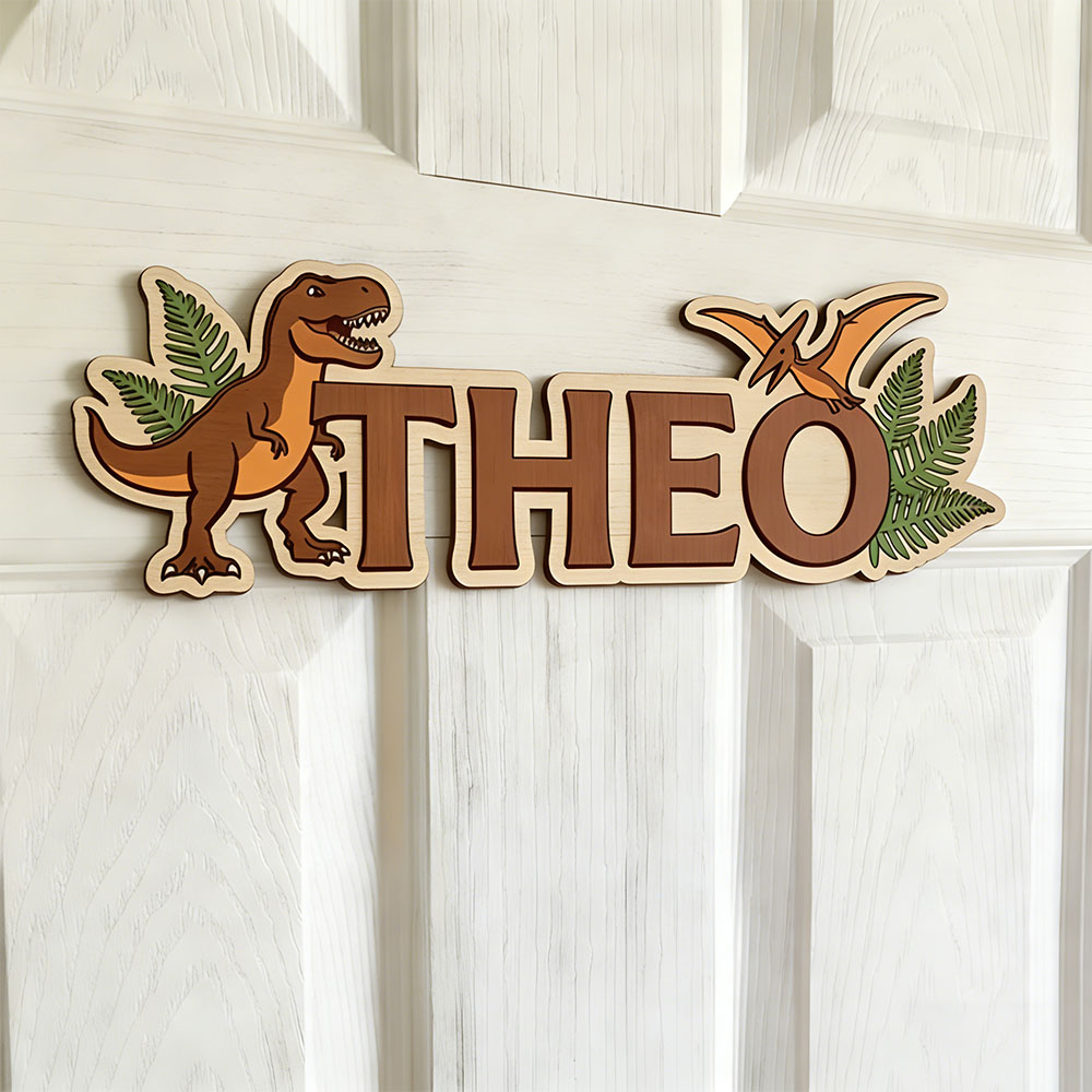 Personalized Dinosaur Name Sig - Baby Nursery Toy review and price