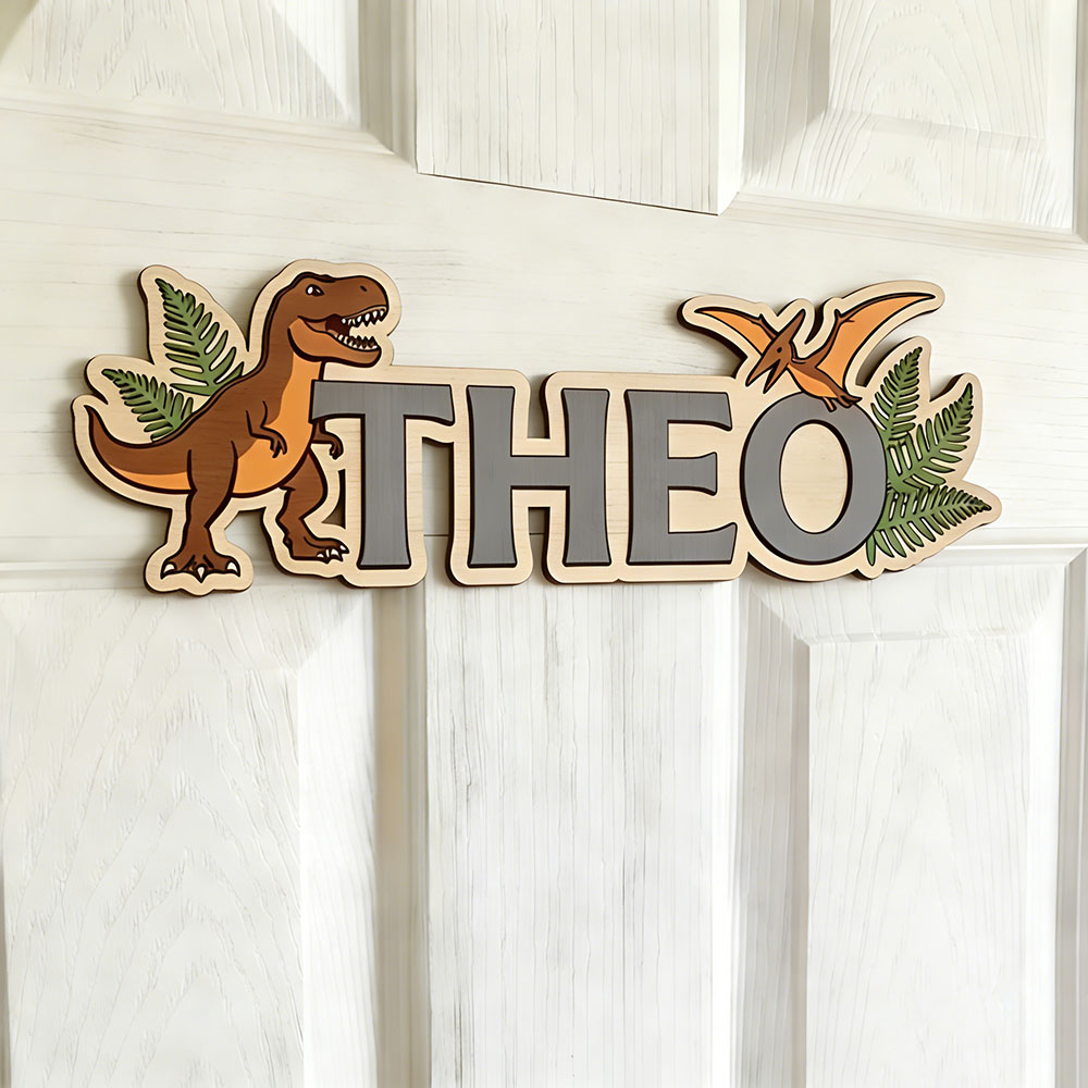 Personalized Dinosaur Name Sig - Baby Nursery Toy review and price