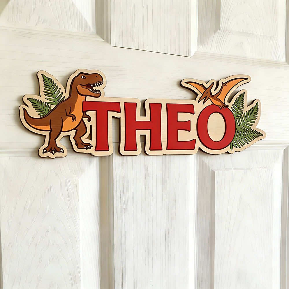 Personalized Dinosaur Name Sig - Baby Nursery Toy review and price