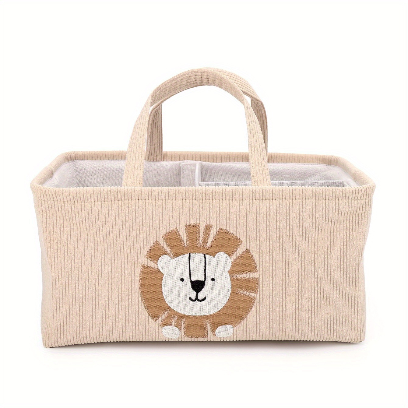 Cute Lion Diaper Caddy Foldabl - Baby Nursery Organization Ideas review and price