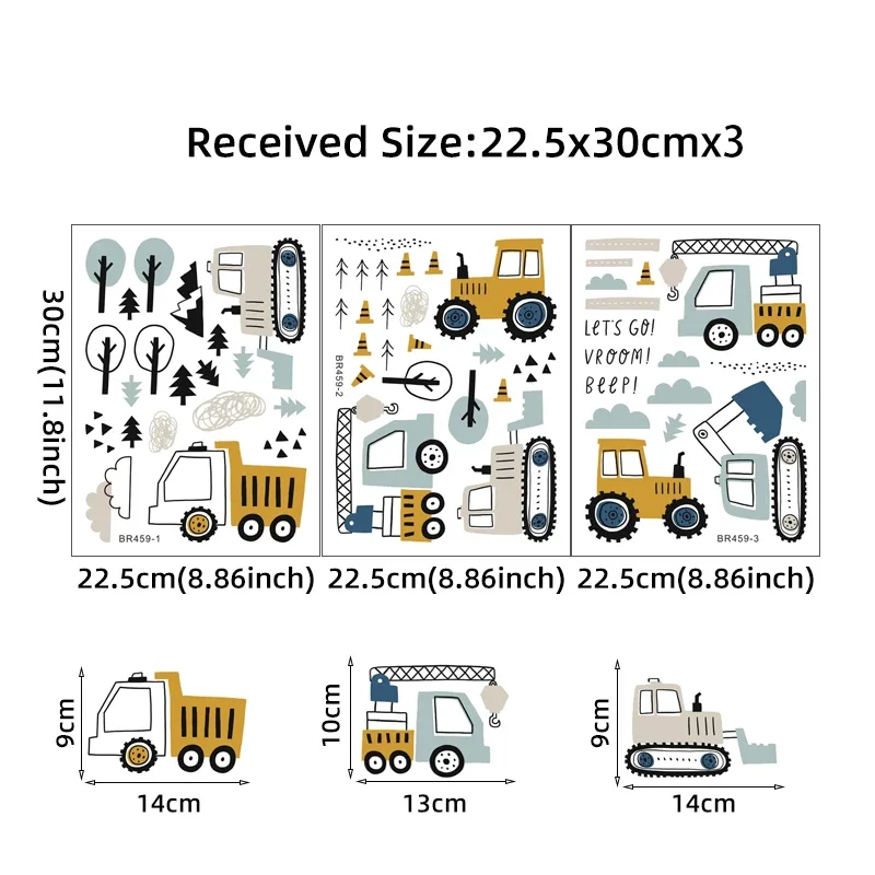 Hand Drawn Cute Cars Cargo Tru - Baby Nursery Things review and price