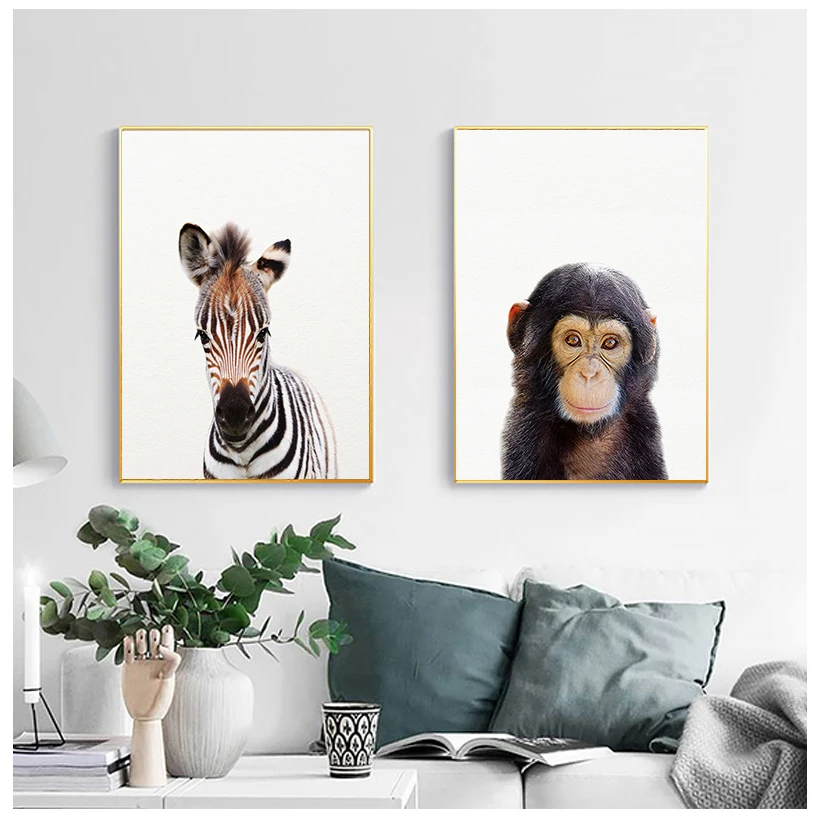 Lion Zebra Elephant Giraffe Ba - Baby Zebra Nursery review and price