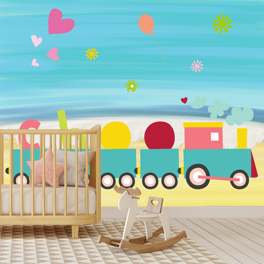 Custom Easy to Apply Peel and  - Baby Nursery Peel And Stick Wallpaper review and price