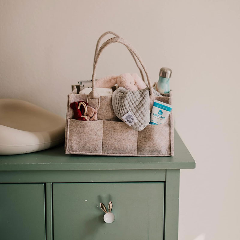 Diaper Caddy - Nursery Storage - Baby Nursery Organization Ideas review and price