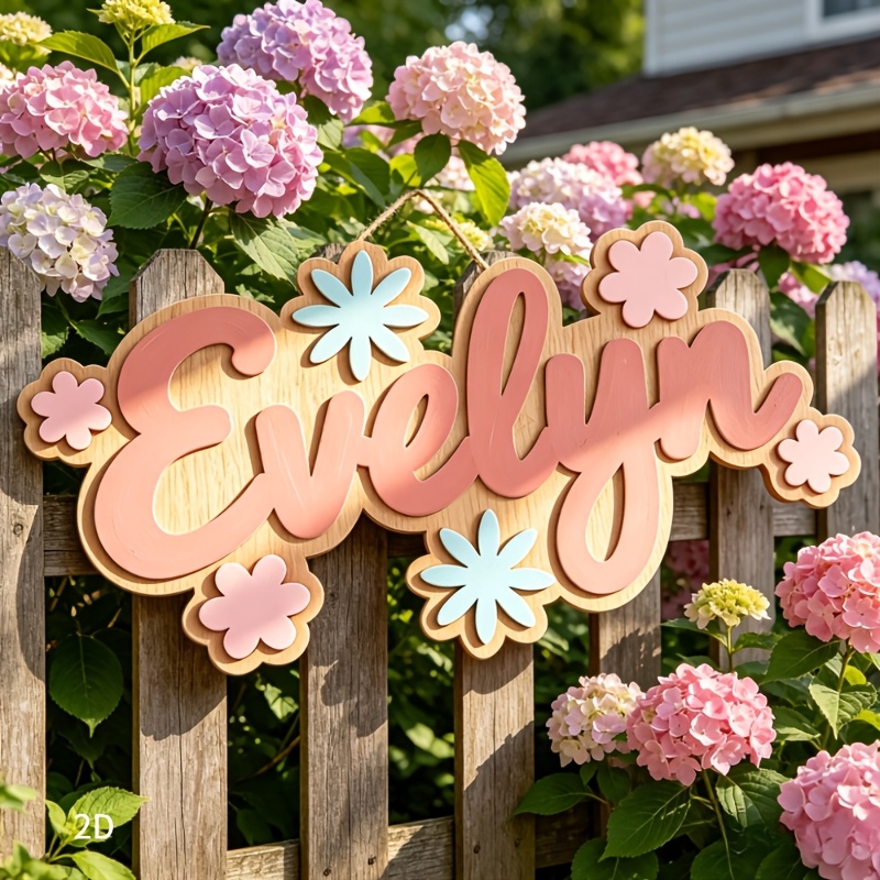 Personalized Floral Themed Nam - Baby Nursery Toy review and price