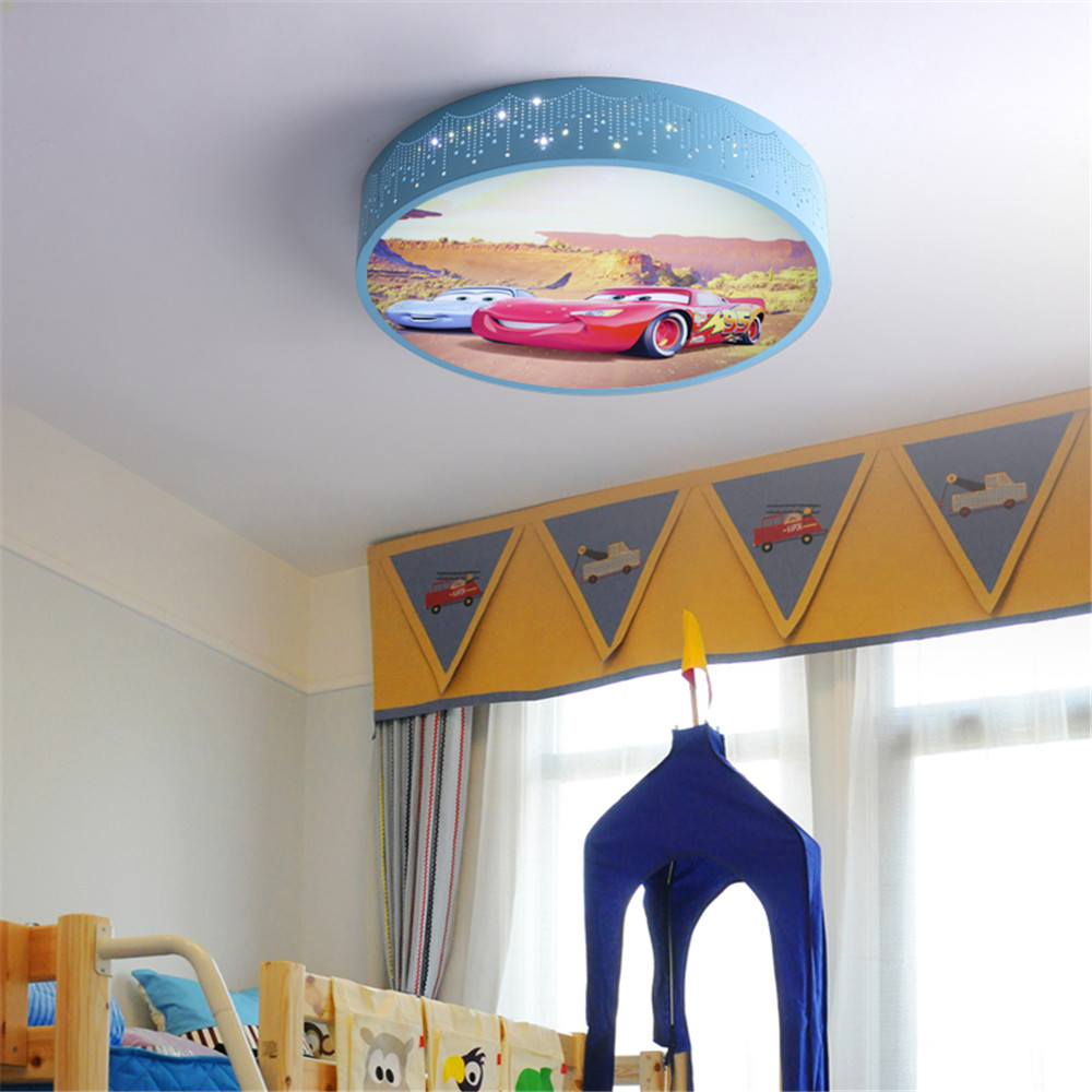 Cartoon Car Round Led Ceiling  - Baby Nursery Ceiling Light review and price