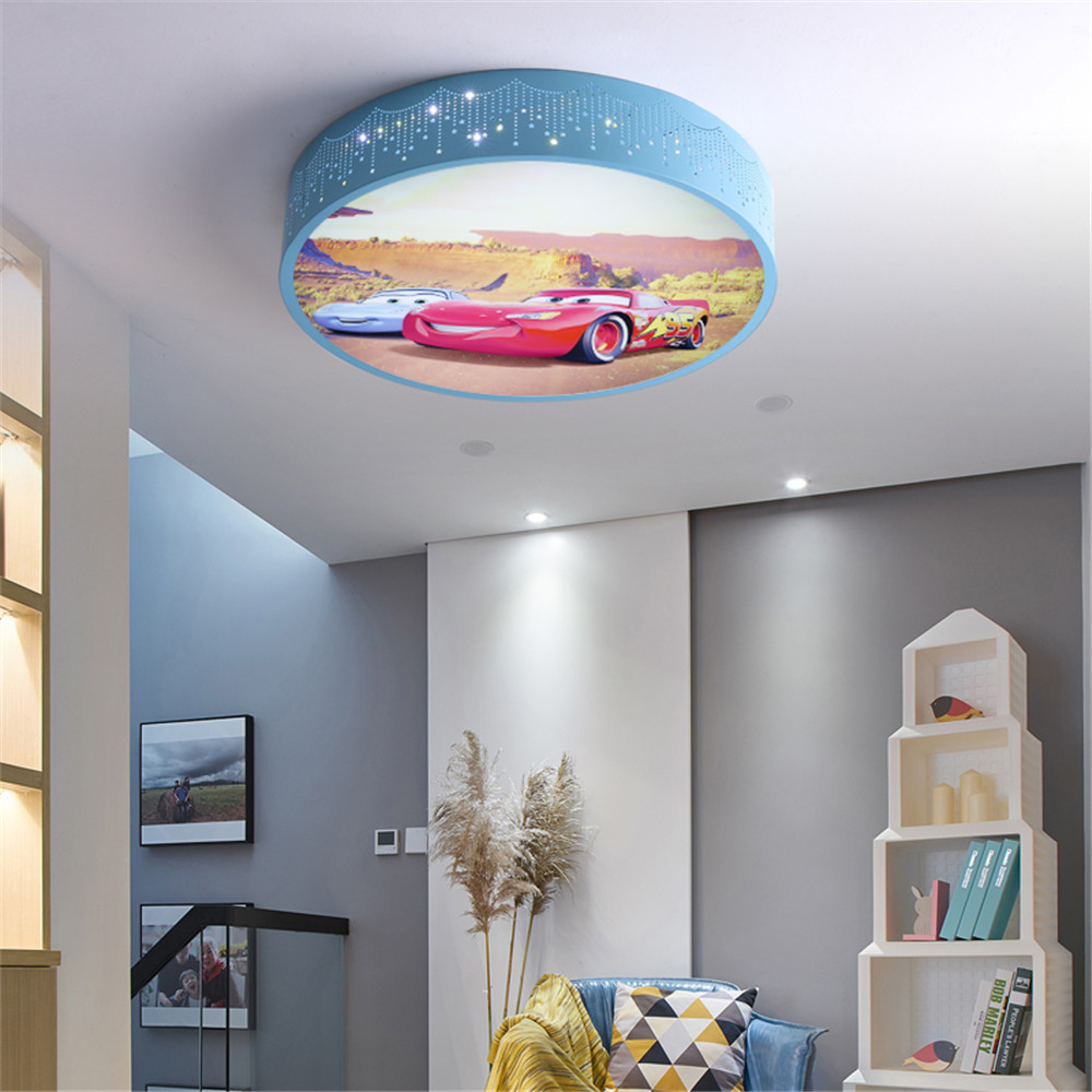 Cartoon Car Round Led Ceiling  - Baby Nursery Ceiling Light review and price