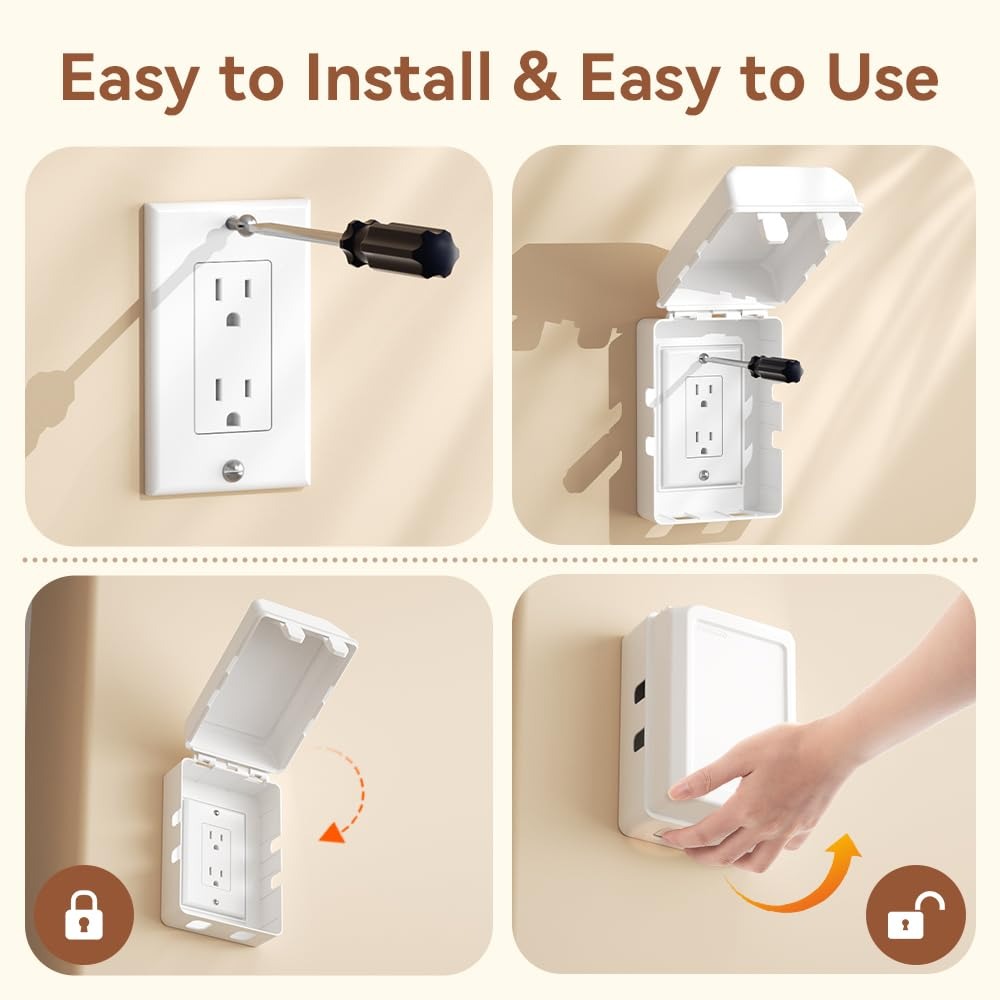 Baby Proof Electrical Outlet C - Outlet Cover Childproof review and price