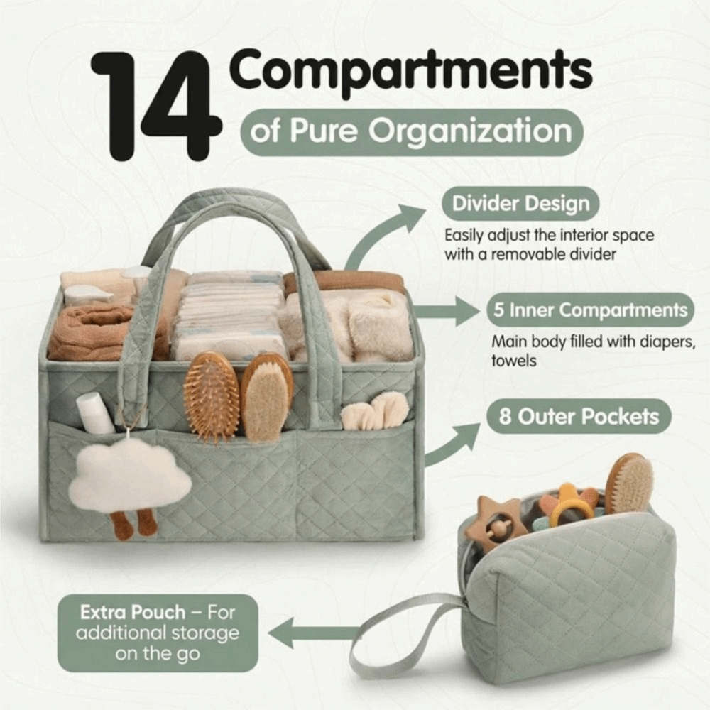 Large Capacity Baby Diaper Org - Baby Nursery Essentials review and price