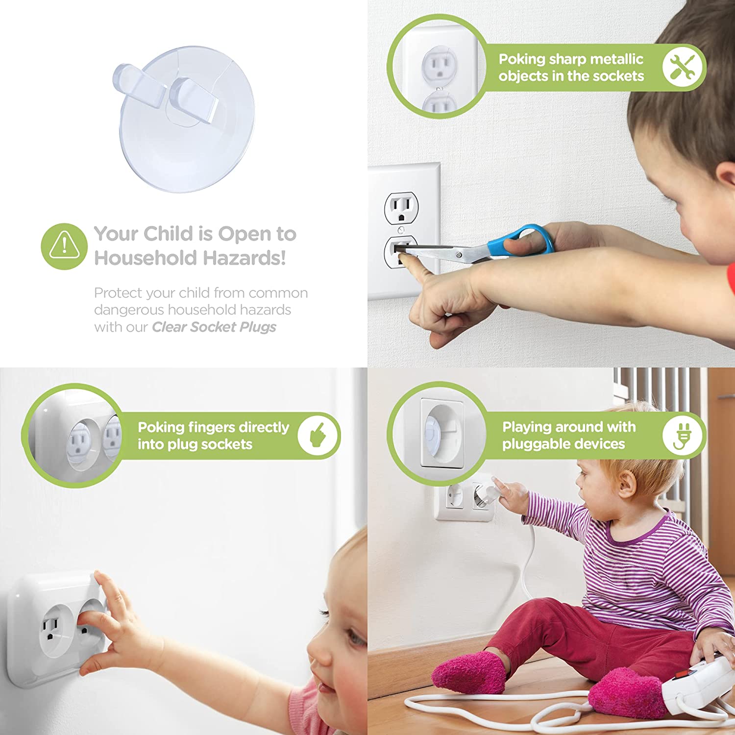 10pcs Outlet Covers, American  - Outlet Cover Childproof review and price