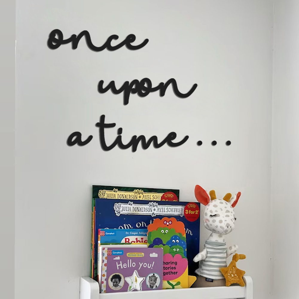 Once Upon a Time Nursery Wall  - Baby Nursery Bookshelf review and price