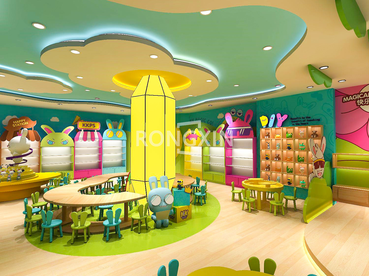 Customized Design Children Nur - Baby Nursery Floating Shelves review and price