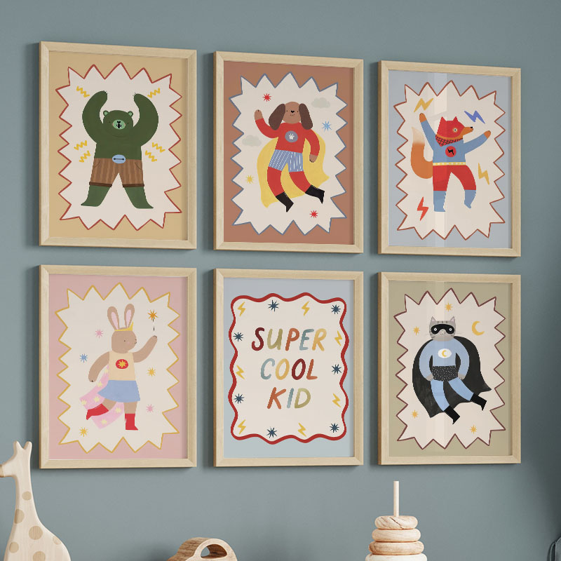 Funny Cartoon Super Cool Kid N - Baby Nursery Things review and price